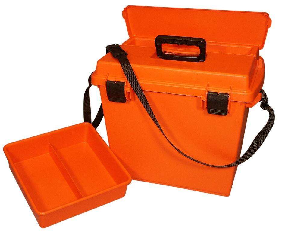 Misc. Accessories MTM Case Gard Ready Series MTM SPORTSMENS PLUS UTILITY DRY BOX O-RING SEALED 19X13X15.1" ORANGE